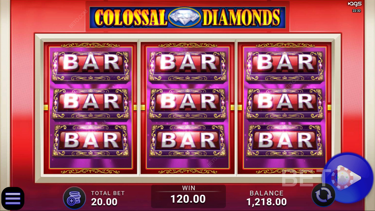 Colossal Diamonds Преглед от BETO Slots