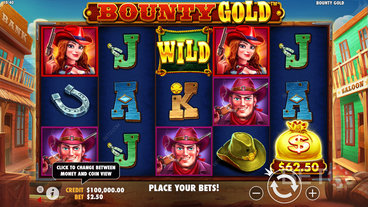 Bounty Gold генерира 25 печеливши линии