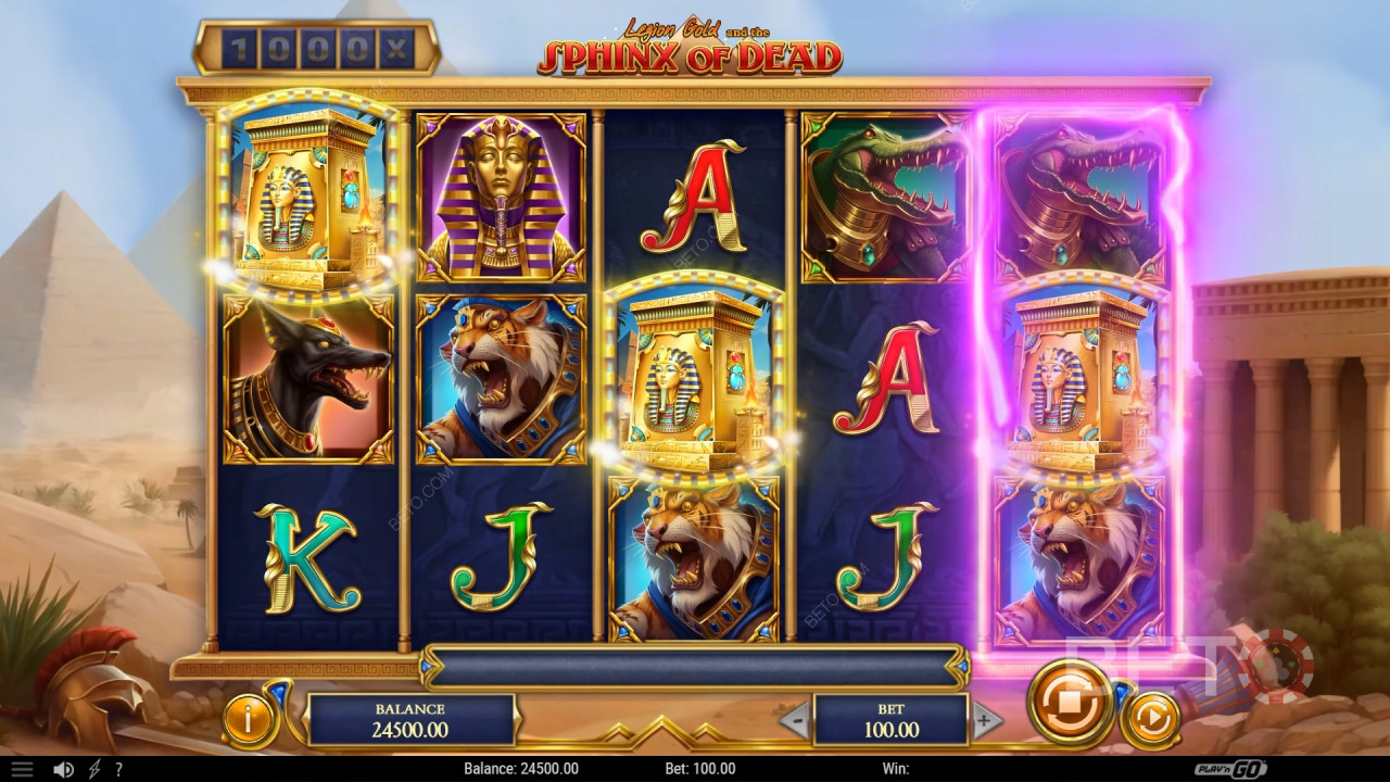 Legion Gold and the Sphinx of Dead Преглед от BETO Slots