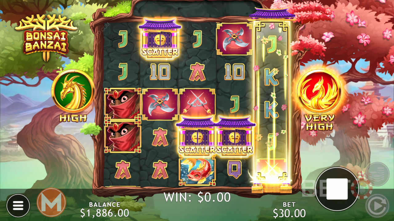 Bonsai Banzai Преглед от BETO Slots
