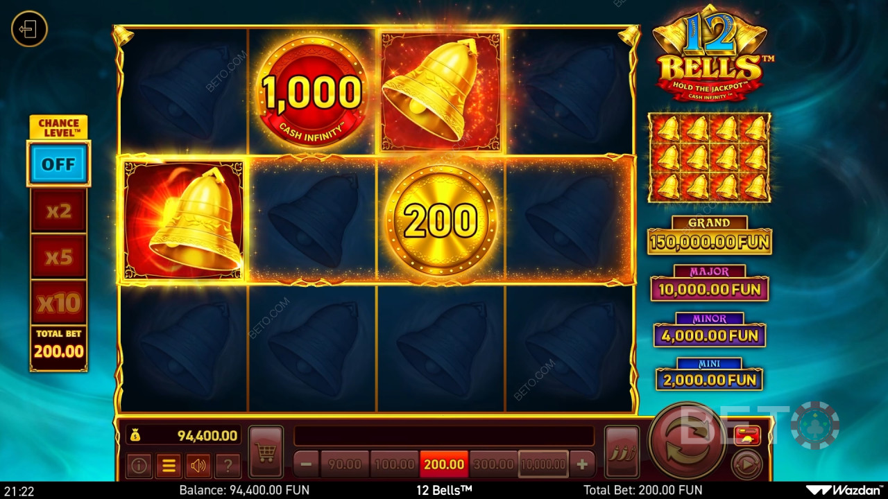12 камбани Преглед от BETO Slots