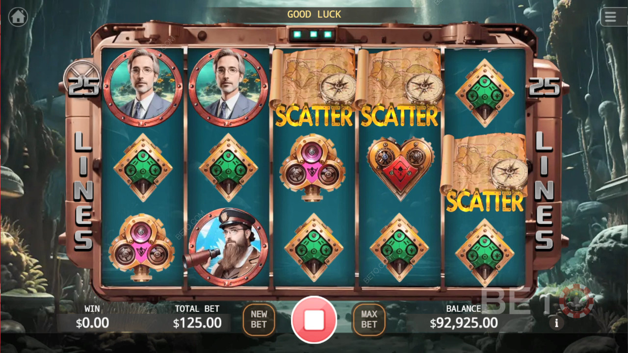 20000 Лиги под морето Преглед от BETO Slots