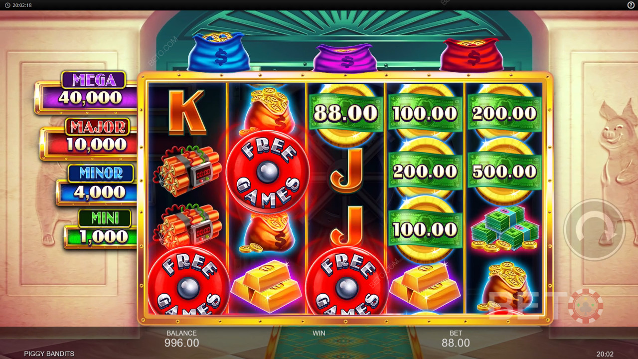 Piggy Bandits Преглед от BETO Slots