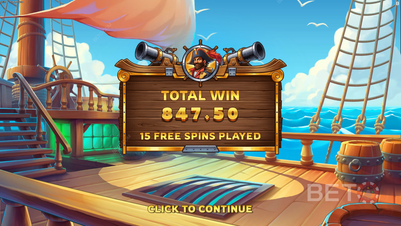 Бонус функции, обяснени в Pirate Bonanza от Backseat Gaming
