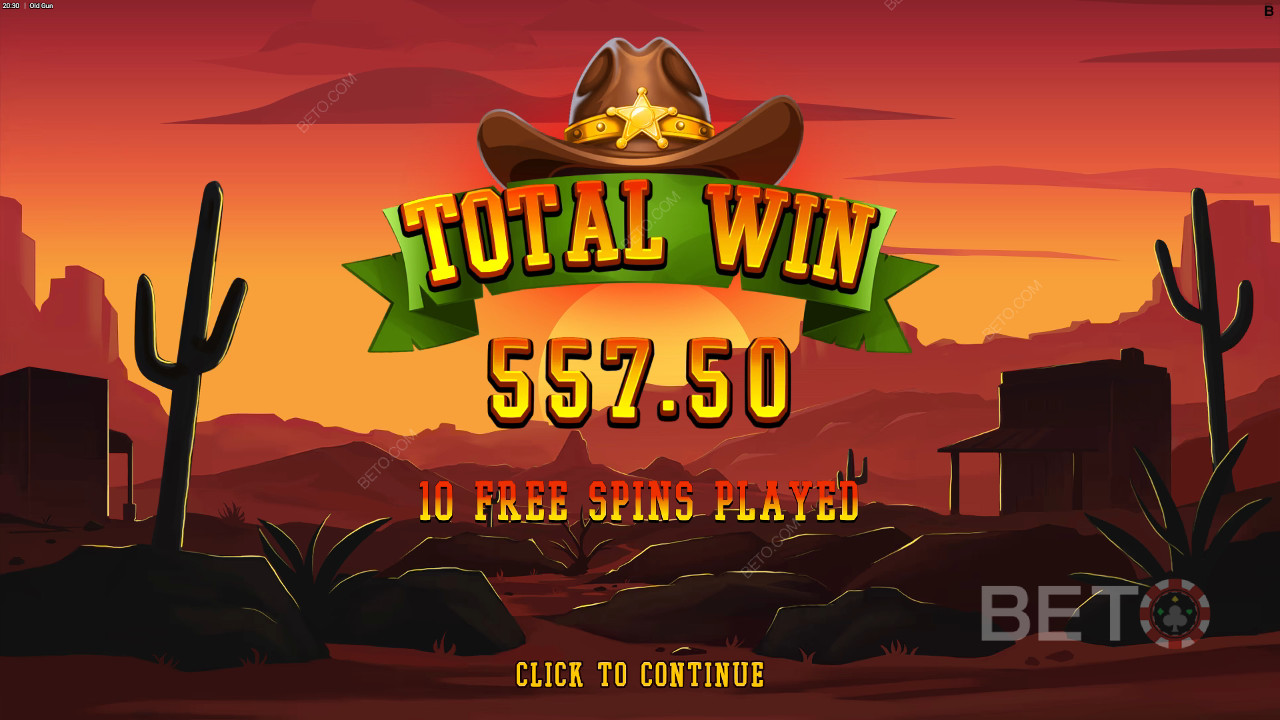 Спечелете 12 500x залога си в слота Old Gun!