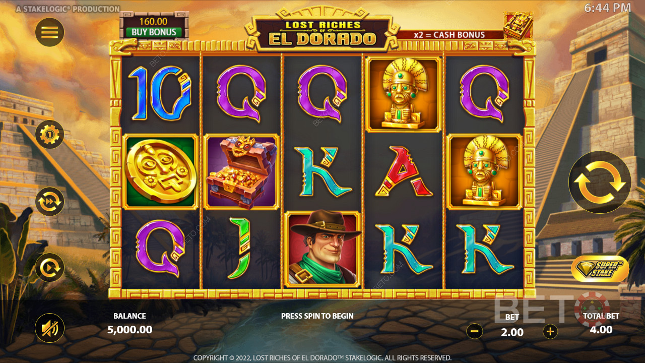 Визуализации на културна тематика в Lost Riches of El Dorado