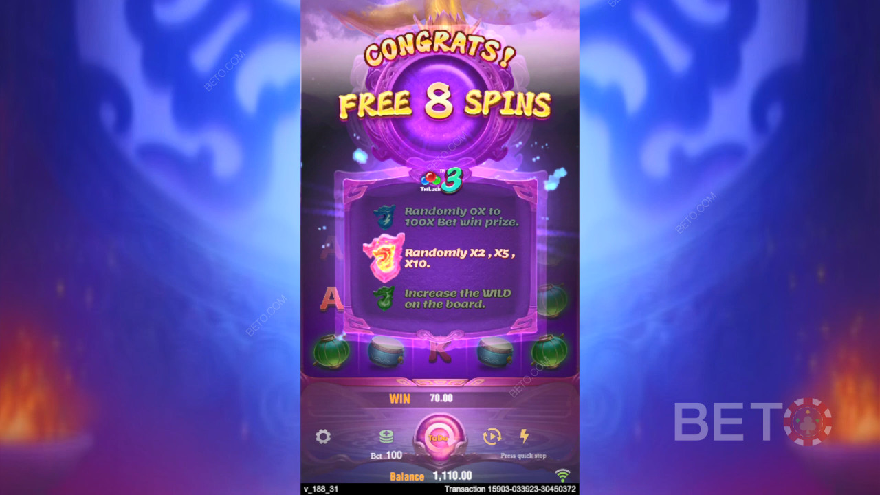 Бонус функции, обяснени в 3 Pot Dragons от TaDa Gaming