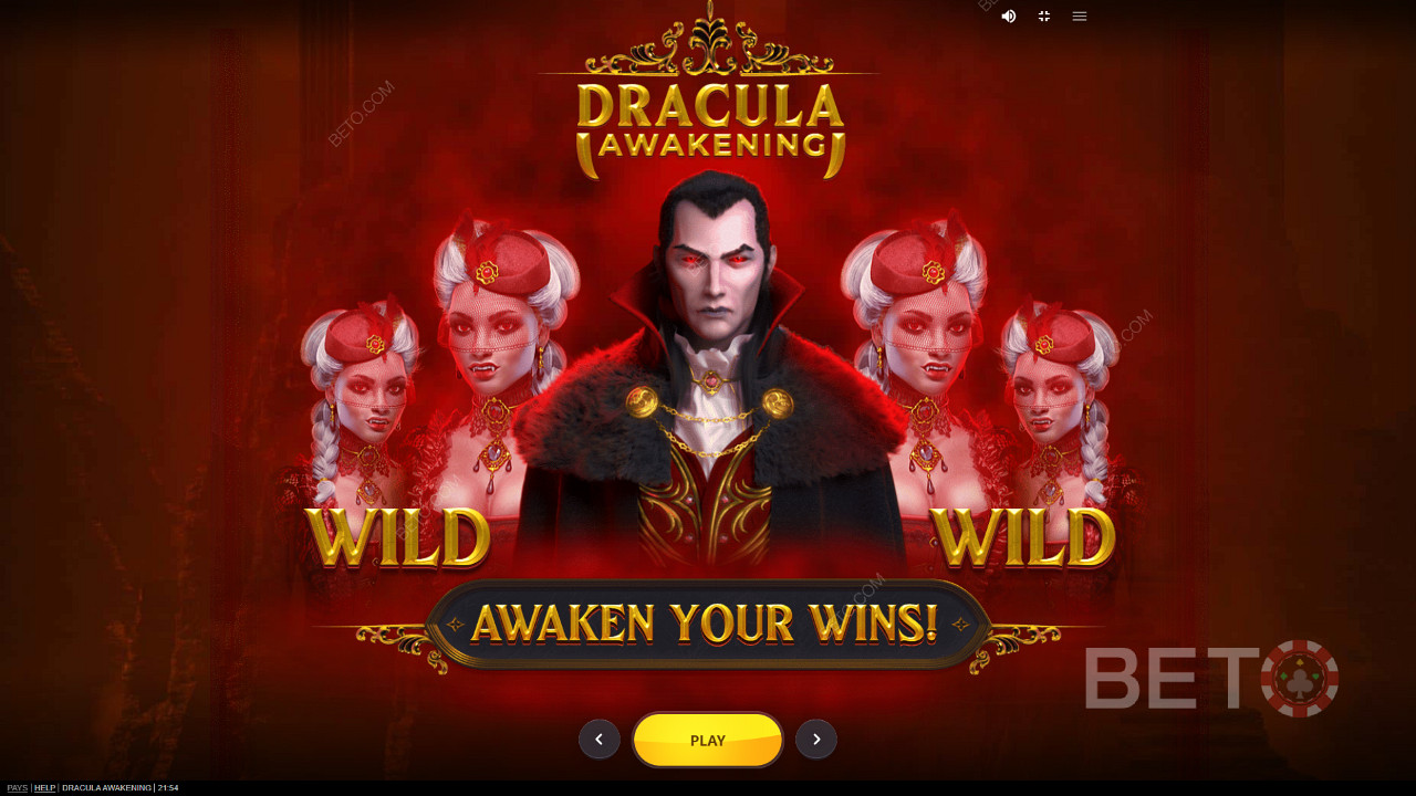 Изпитайте силата на Дракула в онлайн слота Dracula Awakening