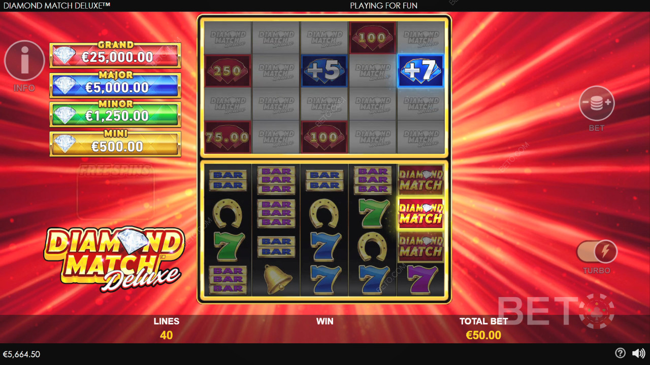 Diamond Match Deluxe Преглед от BETO Slots
