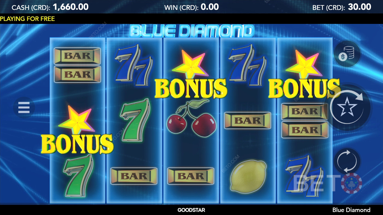 Blue Diamond Преглед от BETO Slots