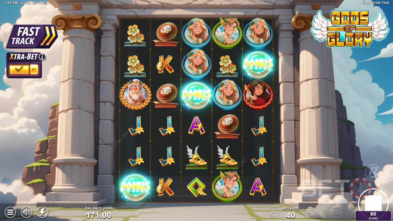 Преглед на Gods of Glory от BETO Slots