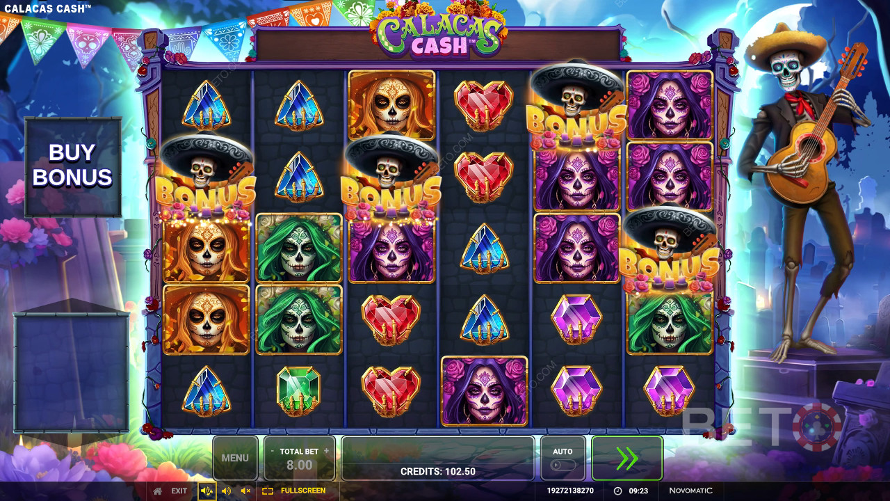 Calacas Cash Преглед от BETO Slots