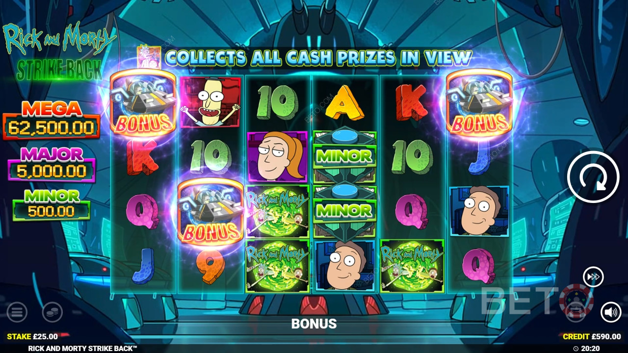 Рик и Морти Strike Back Преглед от BETO Slots