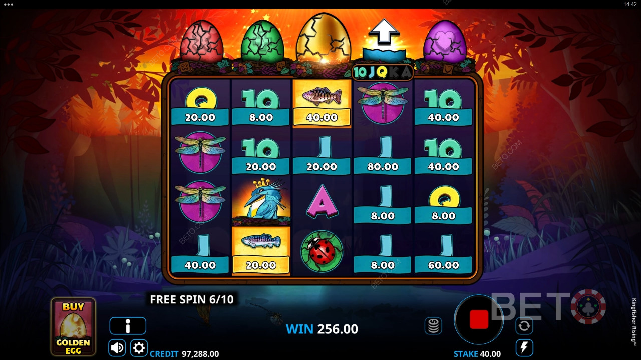 Kingfisher Rising Преглед от BETO Slots