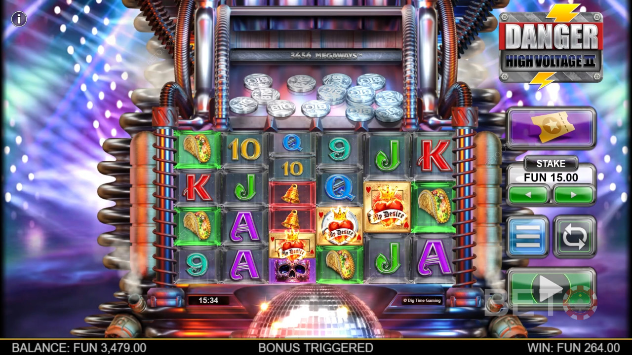 Опасност! Високо напрежение 2 Преглед от BETO Slots