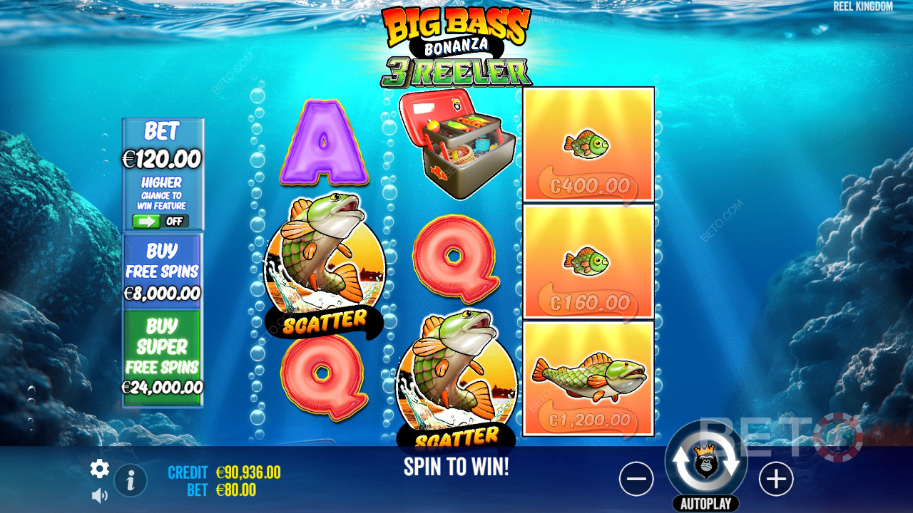 Забавна ли е играта Big Bass Bonanza 3 Reeler?