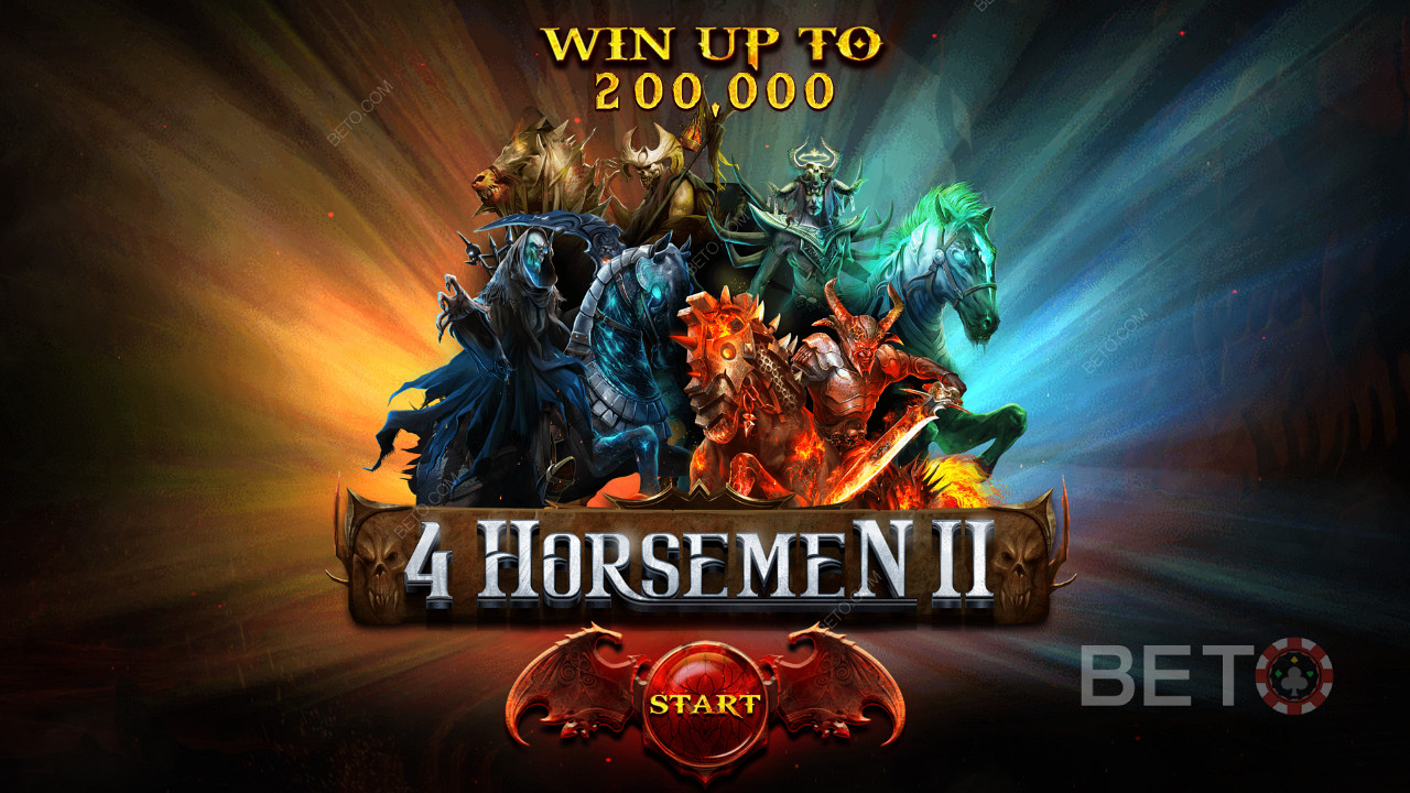 Яздете конете на славата в един обречен свят на слота 4 Horsemen 2
