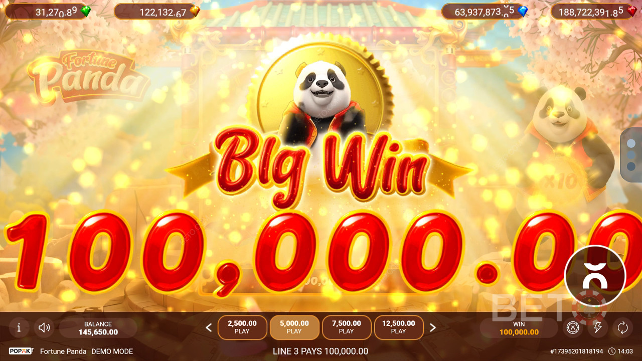 Спечелете 2 500x залога си в слота Fortune Panda онлайн!