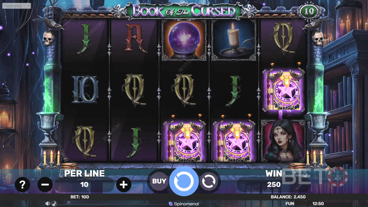 Book of the Cursed Преглед от BETO Slots