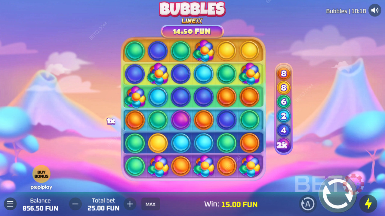 Bubbles Преглед от BETO Slots