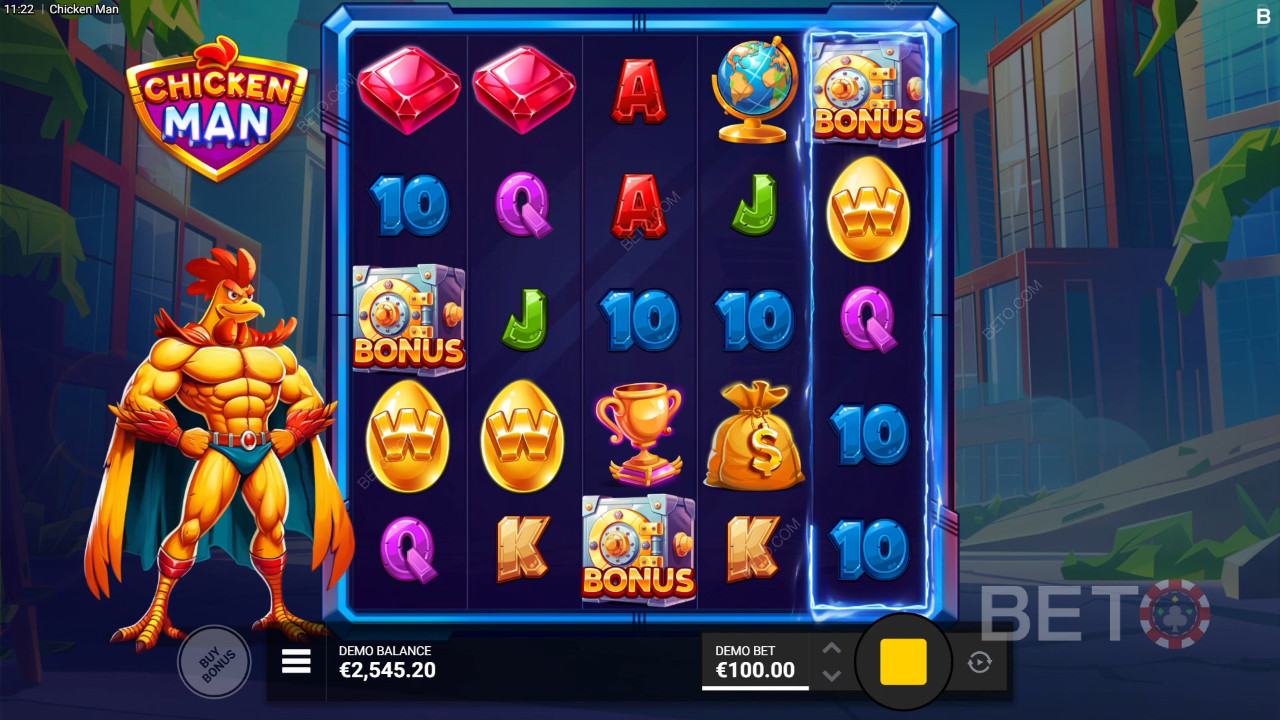 Chicken Man Преглед от BETO Slots