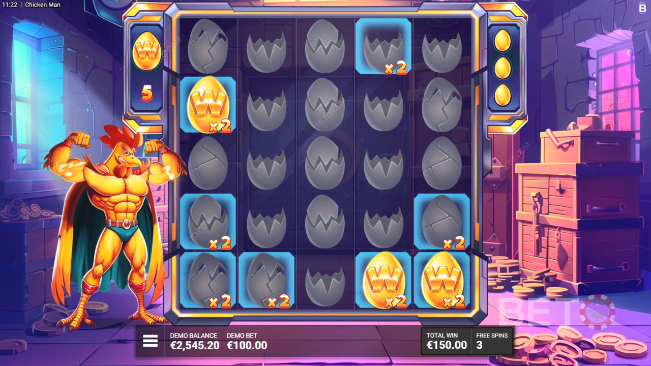 Как се играе Chicken Man на Backseat Gaming