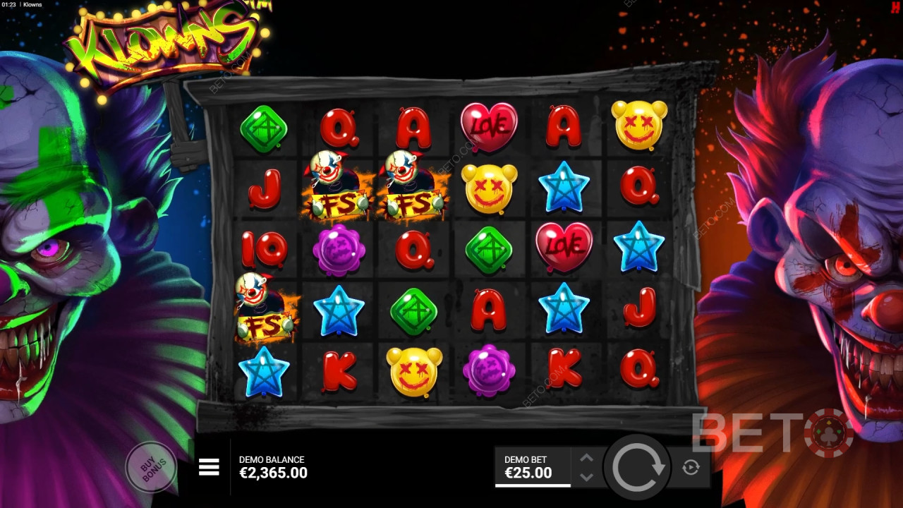 Клоуни Преглед от BETO Slots