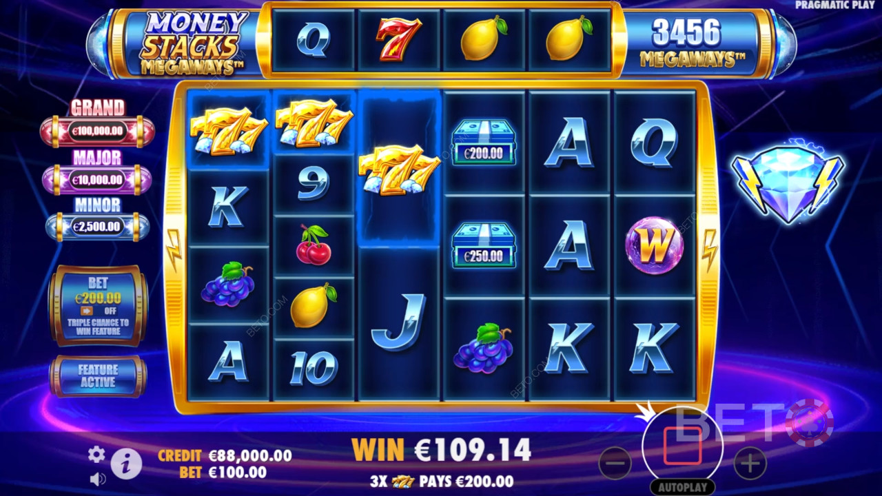 Пари стекове Megaways Преглед от BETO Slots