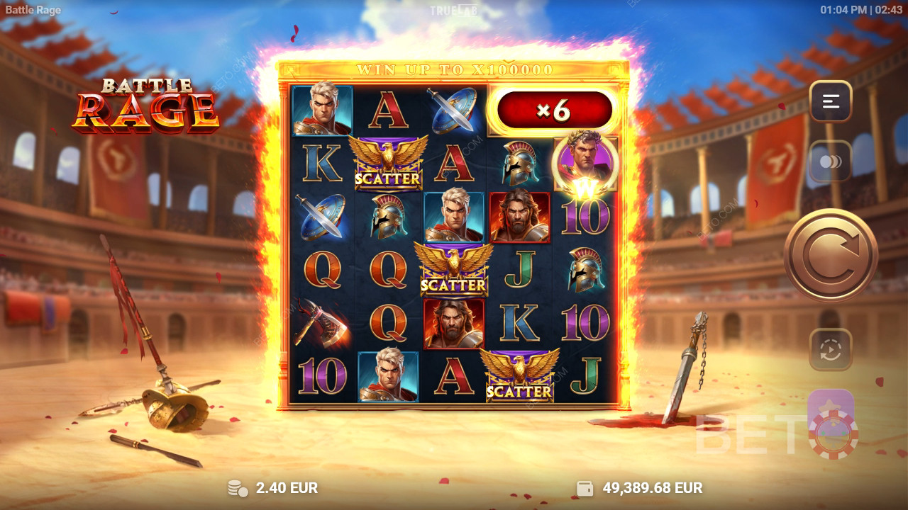 Battle Rage Преглед от BETO Slots