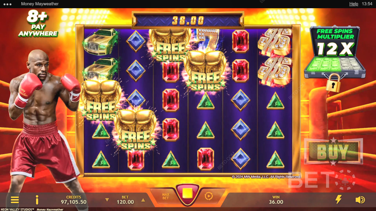 Money Mayweather Преглед от BETO Slots