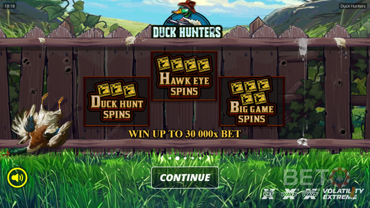 Спечелете 30 000x залога си в слота Duck Hunters!