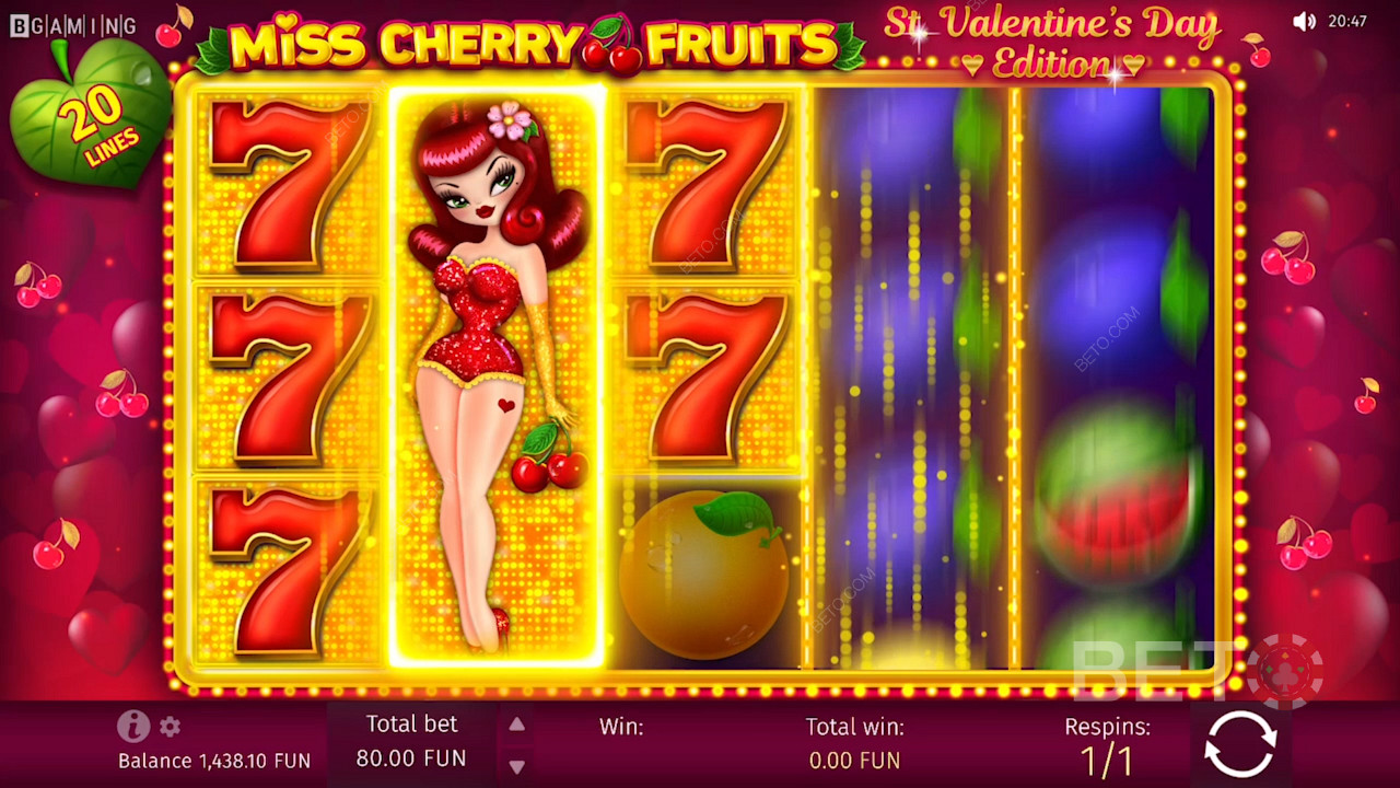 Мрежа 5x3 в Miss Cherry Fruits