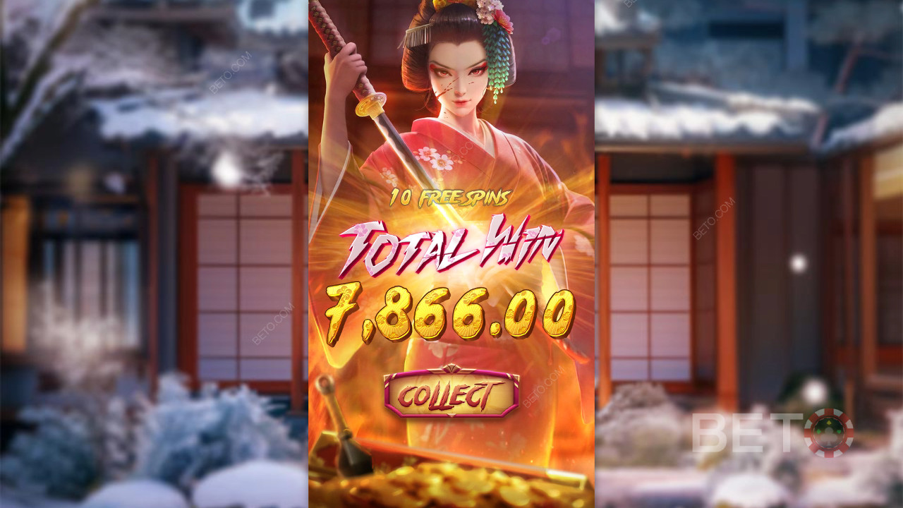 Спечелете 5 000x залога си в слота Geisha