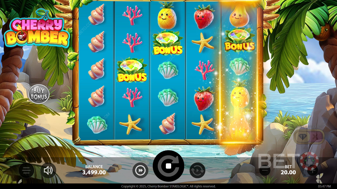 Cherry Bomber Преглед от BETO Slots