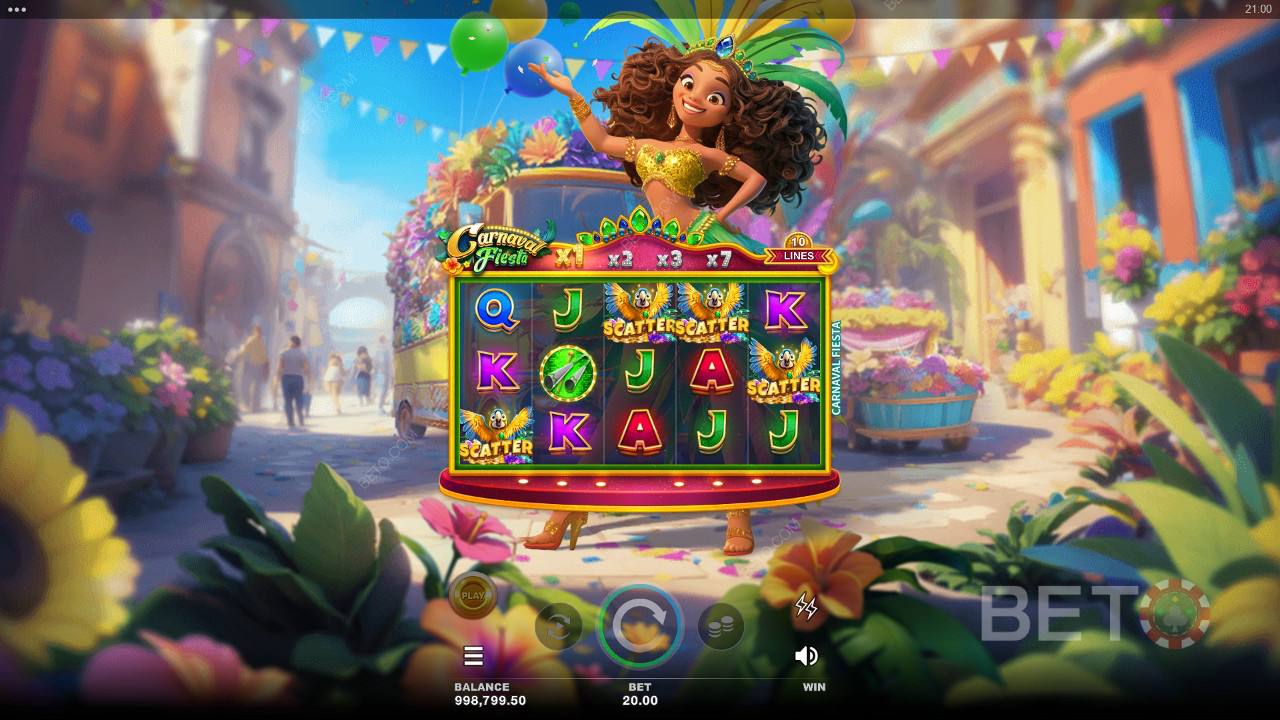 Карнавал Фиеста Преглед от BETO Slots