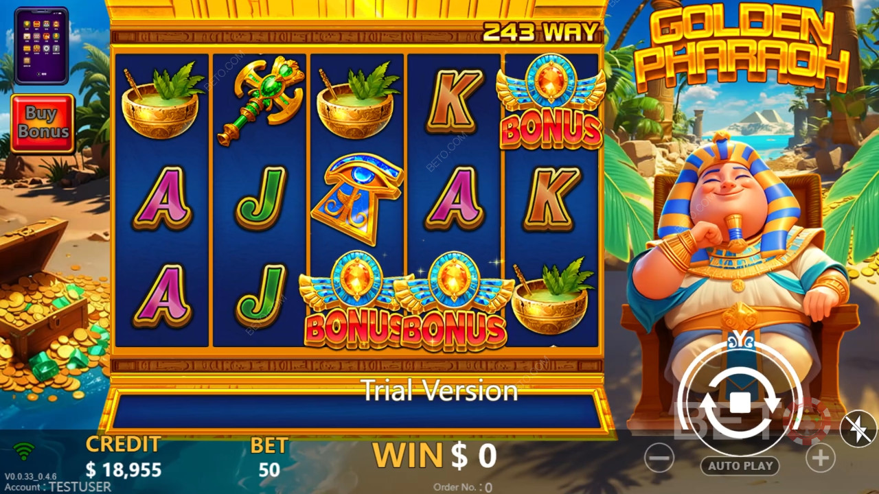 Golden Pharaoh Играй Безплатно