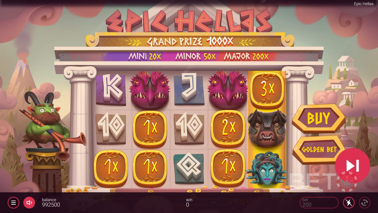 Epic Hellas Преглед от BETO Slots