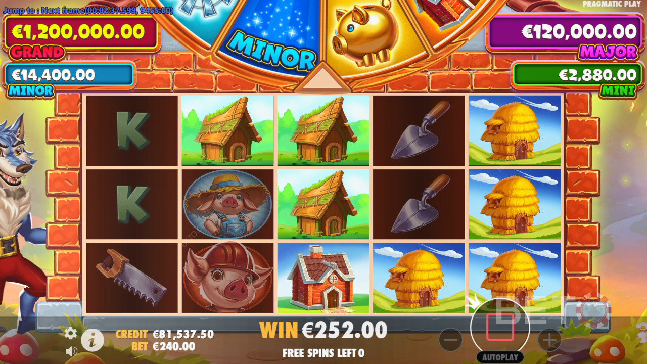 Бонус функции, обяснени в Brick House Bonanza от Pragmatic Play