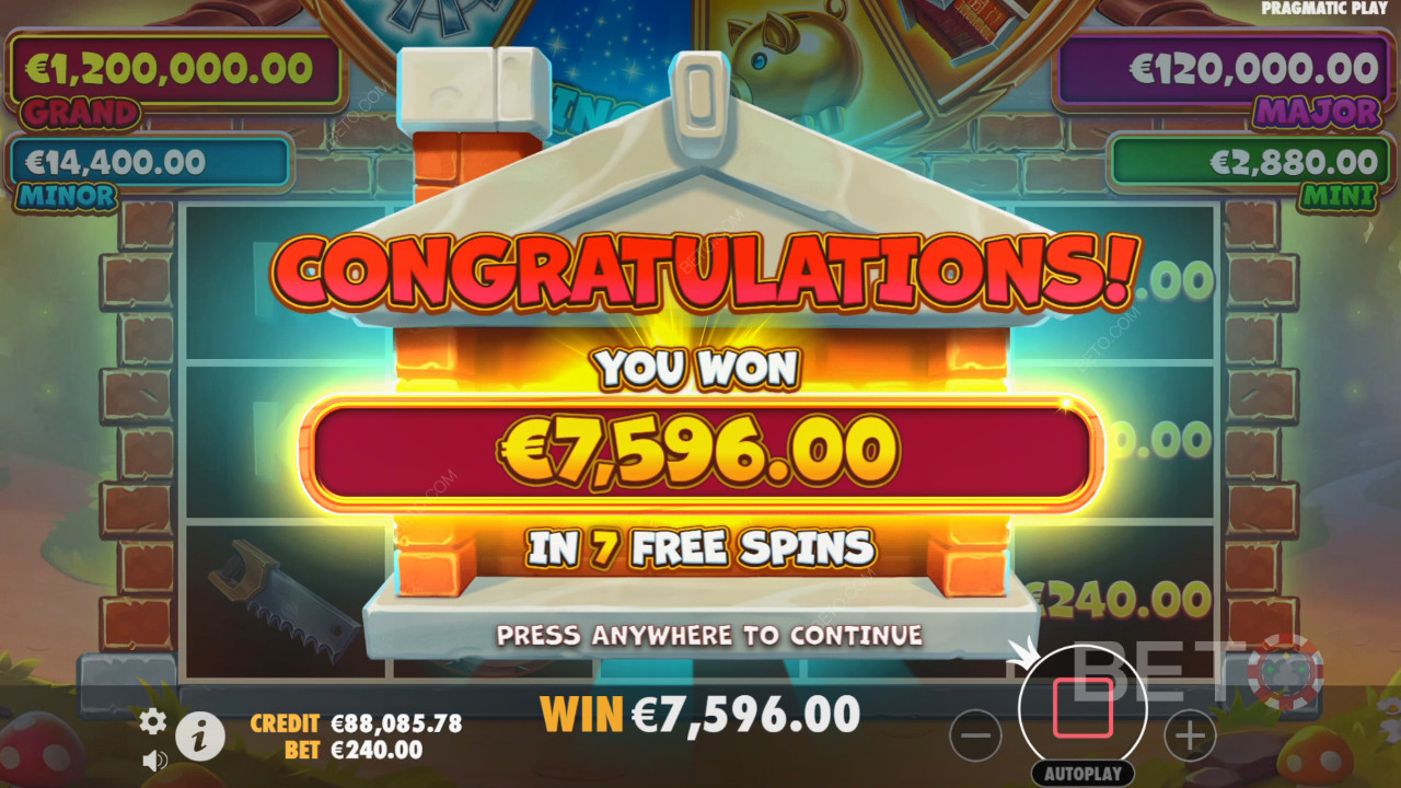 Спечелете 10 000x залога си във видео слота Brick House Bonanza!