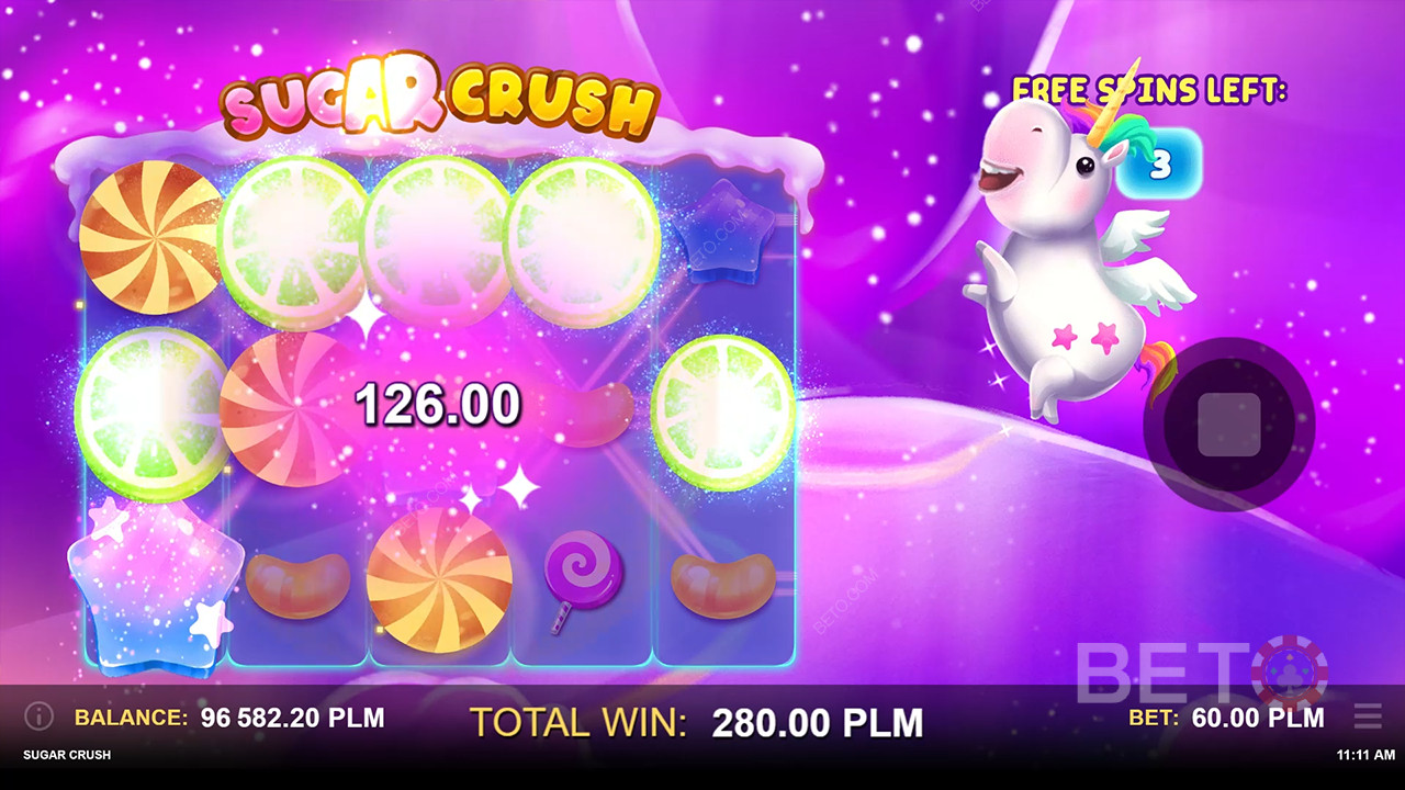 Sugar Crush Преглед от BETO Slots
