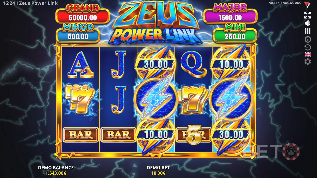 Zeus Power Link Преглед от BETO Slots