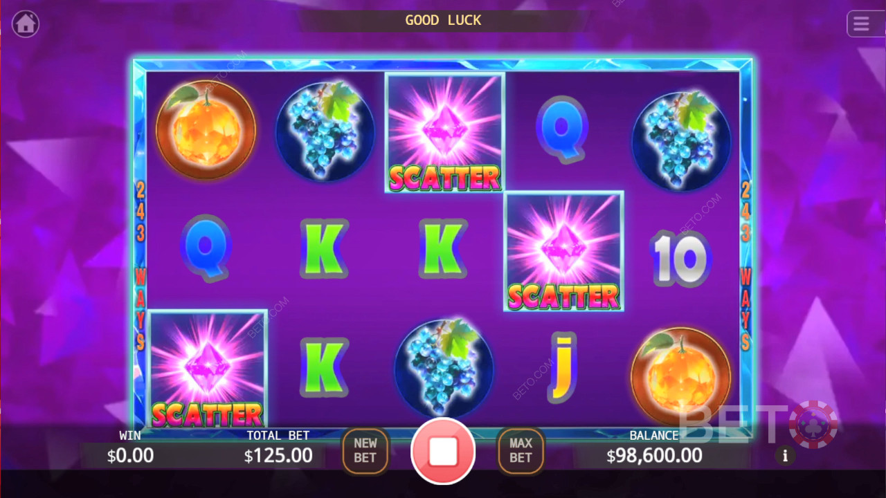 Crystal Fruits Преглед от BETO Slots