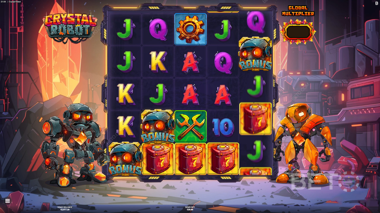 Crystal Robot Преглед от BETO Slots