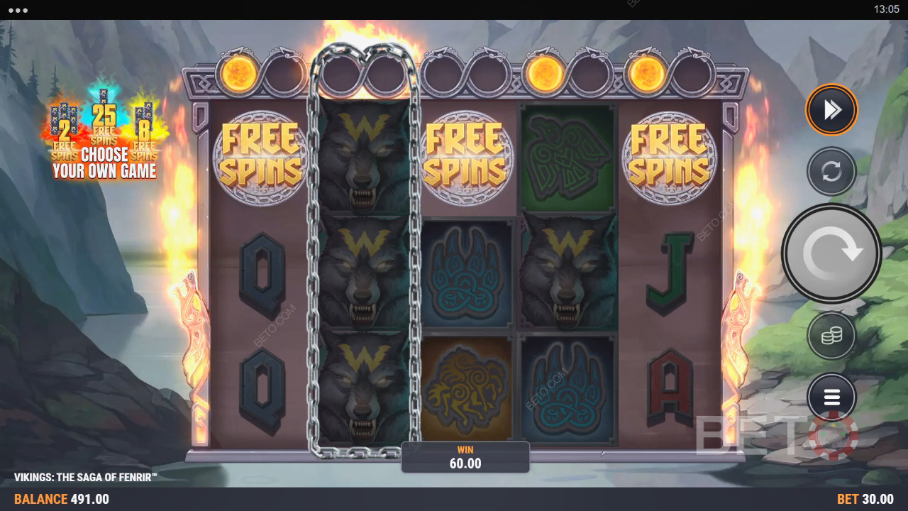 Викинги: The Saga of Fenrir Преглед от BETO Slots