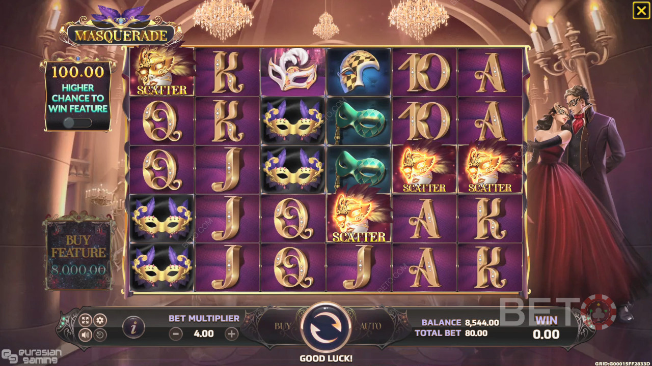 Маскарад Преглед от BETO Slots