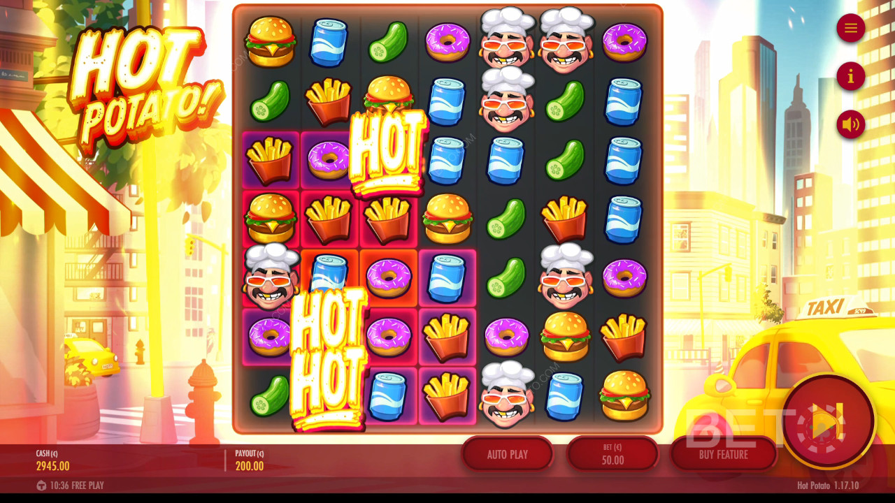 Горещ картоф! Преглед от BETO Slots