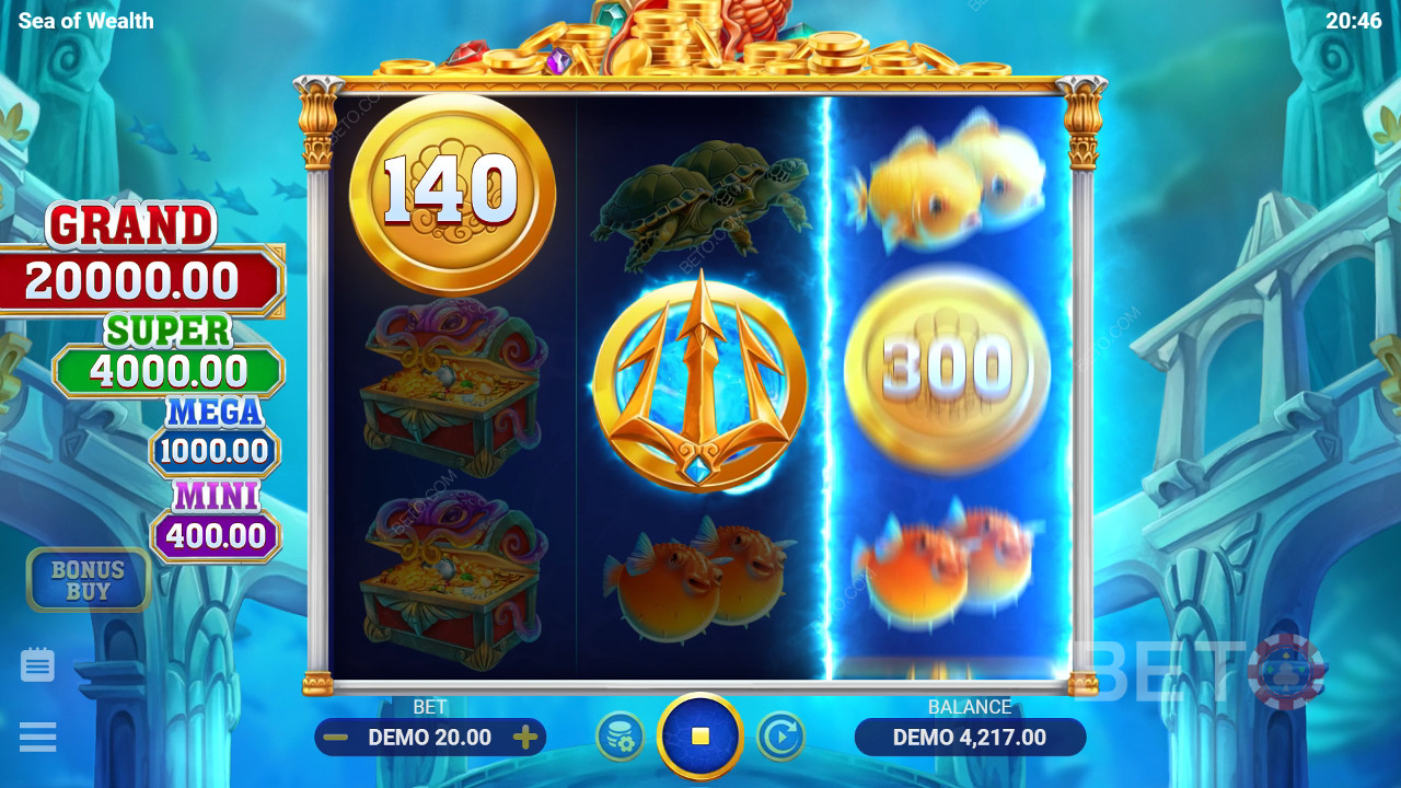 Sea of Wealth Преглед от BETO Slots