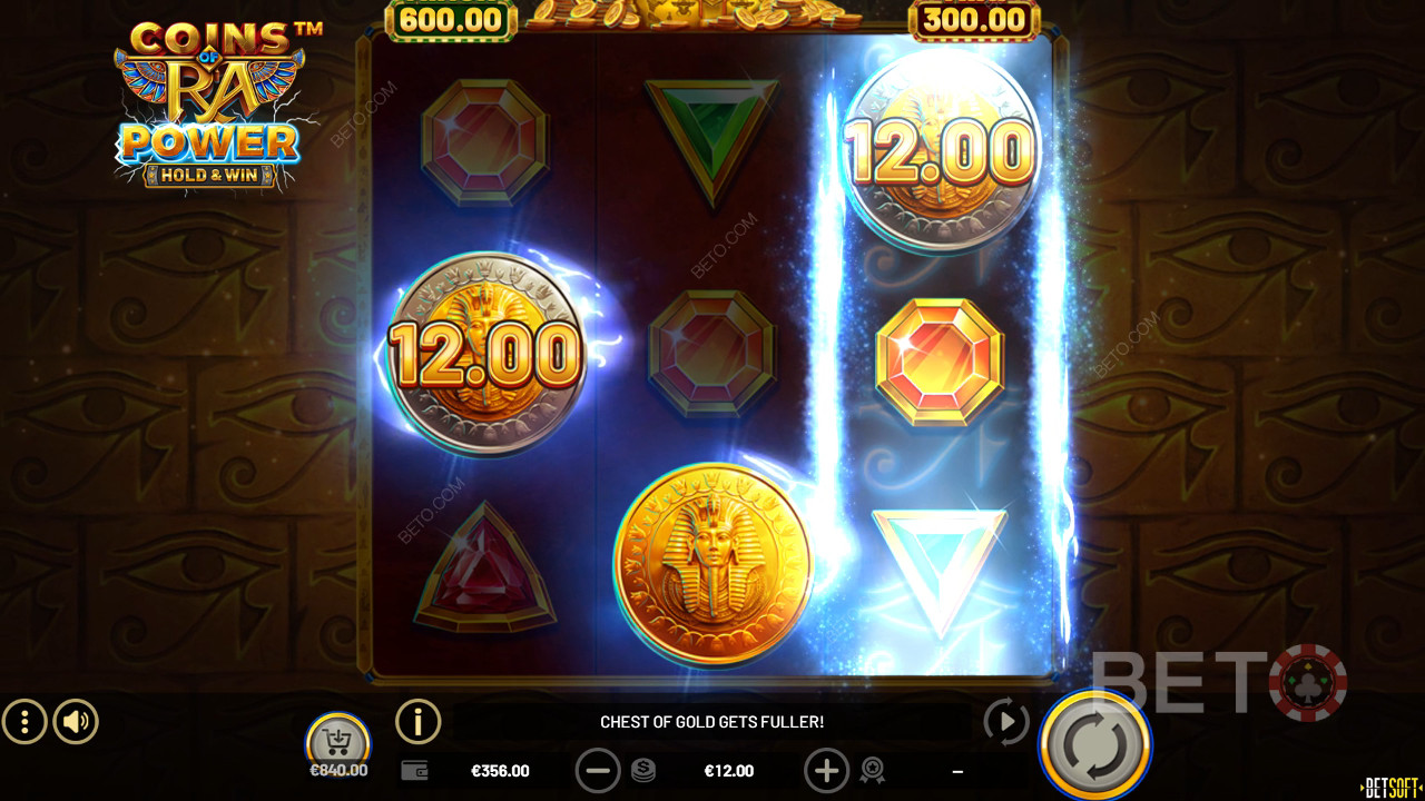 Монети на Ra Power Преглед от BETO Slots
