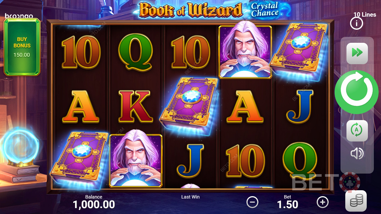 Book of Wizard: Crystal Chance Играй Безплатно