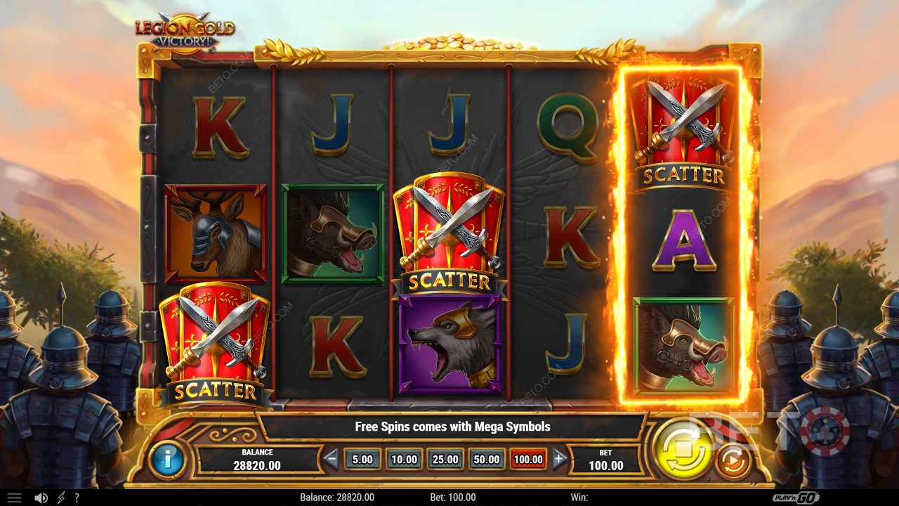 Легион Gold Victory Преглед от BETO Slots